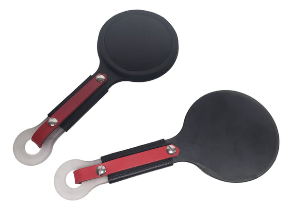 Padded Bulletproof Paddle - Small Round – Leather by Danny