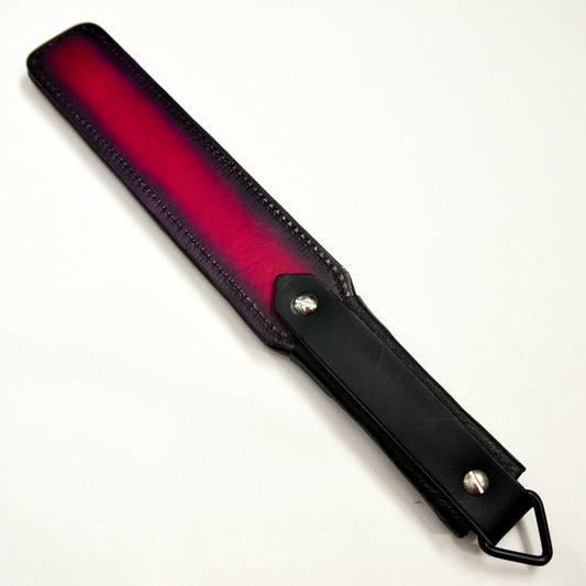 Short Paddle Strap Padded - Red Two-Tone & Black
