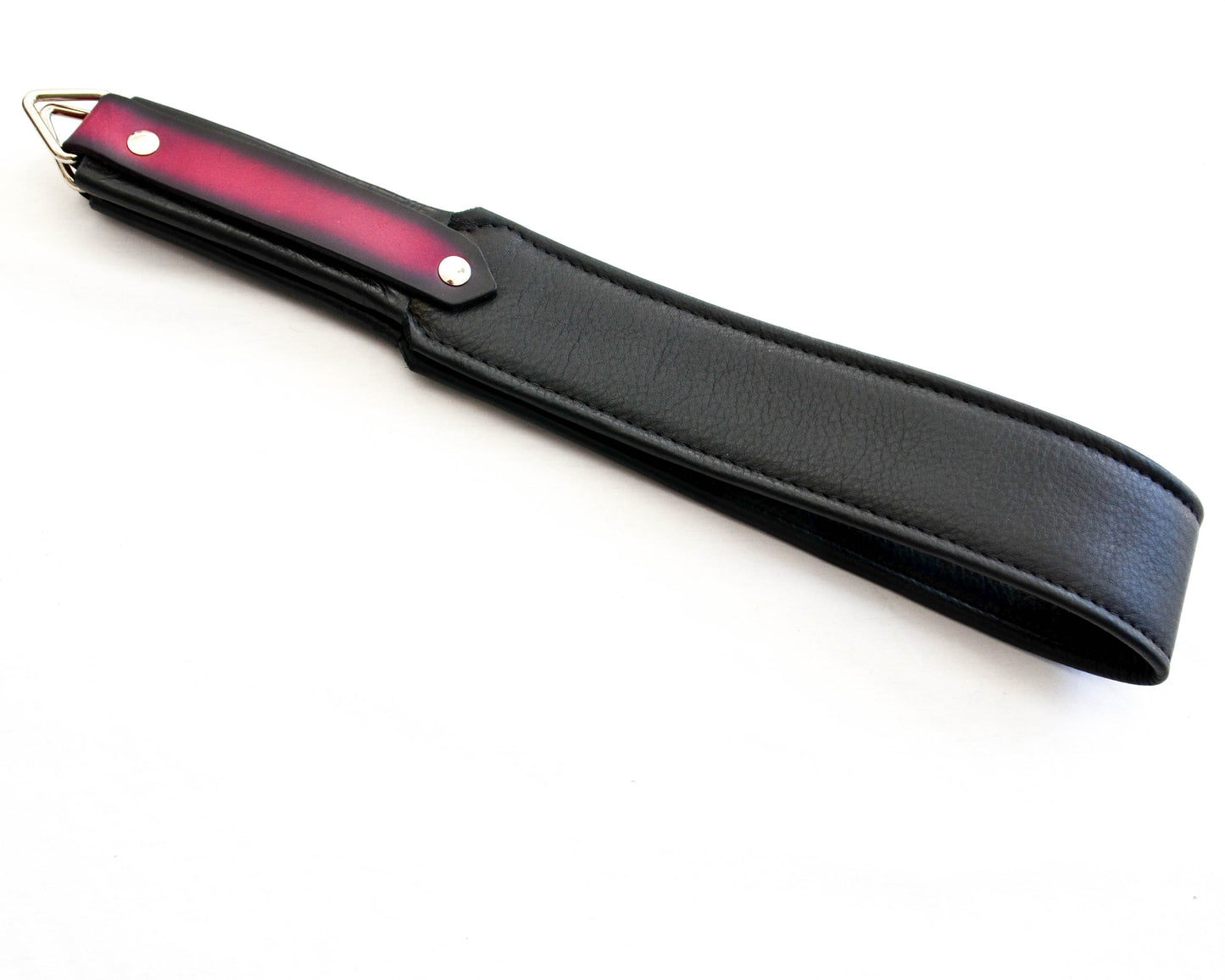 Split Thumper - Black with Red Two-Tone Handle Strap